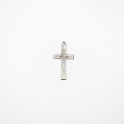 Vintage Silber Kreuz-Anhänger
